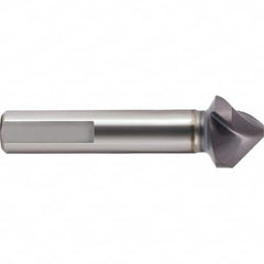 Guhring - 23mm Head Diam, 10mm Shank Diam, 3-Flute 90° Cobalt Countersink - A1 Tooling