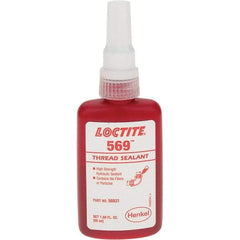 Loctite - 50 mL Bottle, Red Low Strength Threadlocker - Series 569 - A1 Tooling