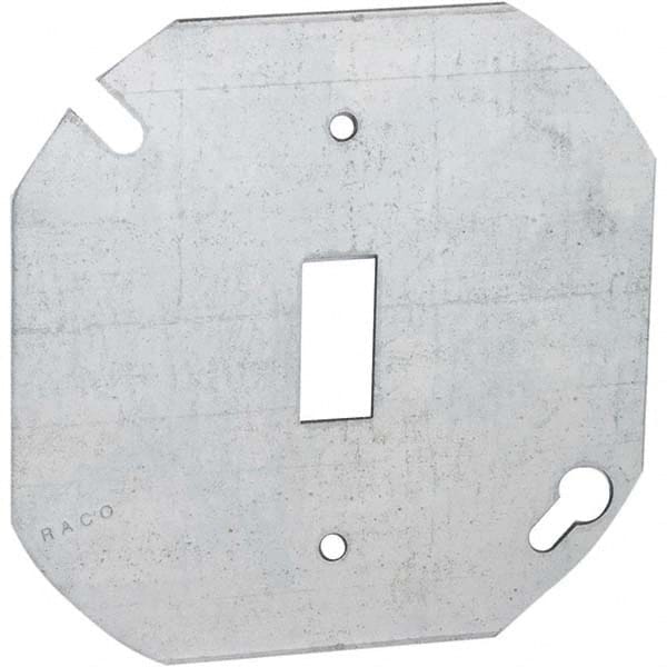 Hubbell-Raco - Steel Electrical Box Flat Cover - A1 Tooling