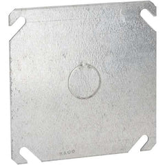 Hubbell-Raco - Steel Electrical Box Flat Cover - A1 Tooling