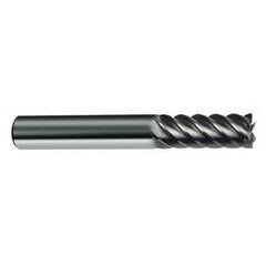 14mm Dia. - 83mm OAL - 45° Helix Bright Carbide End Mill - 6 FL - A1 Tooling