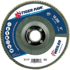 Weiler - Flap Discs Abrasive Type: Coated Flap Disc Type: Type 29 - A1 Tooling