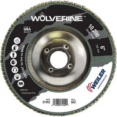 Weiler - Flap Discs Abrasive Type: Coated Flap Disc Type: Type 29 - A1 Tooling