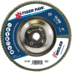 Weiler - Flap Discs Abrasive Type: Coated Flap Disc Type: Type 29 - A1 Tooling