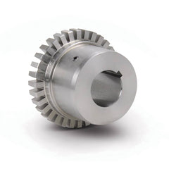 TB Wood's - Flexible Coupling; Type: Coupling Hub ; Bore Diameter (Decimal Inch): 1.25 ; Maximum Bore Diameter (Inch): 1.25 ; Outside Diameter (Inch): 2.25 ; Overall Length (Inch): 2 ; Material: Steel - Exact Industrial Supply