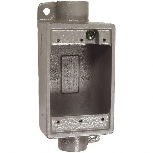 Hubbell Killark - Electrical Outlet Boxes & Switch Boxes Enclosure Type: Device Box Enclosure Shape: Rectangle - A1 Tooling