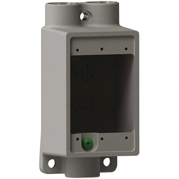 Hubbell Killark - Electrical Outlet Boxes & Switch Boxes Enclosure Type: Device Box Enclosure Shape: Rectangle - A1 Tooling