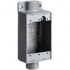 Hubbell Killark - Electrical Outlet Boxes & Switch Boxes Enclosure Type: Device Box Enclosure Shape: Rectangle - A1 Tooling