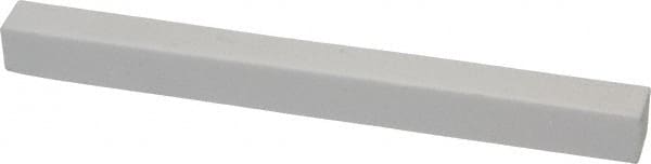 Norton - 220 Grit Aluminum Oxide Square Dressing Stick - 6 x 1/2 x 1/2, Very Fine Grade, Vitrified Bond - A1 Tooling