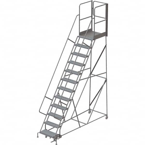 TRI-ARC - Rolling & Wall Mounted Ladders & Platforms Type: Rolling Warehouse Ladder Style: Rolling Platform Ladder - A1 Tooling