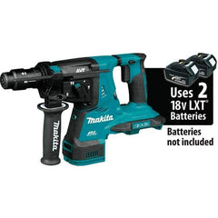 Makita - 36 Volt 1-1/8" SDS Plus Chuck Cordless Rotary Hammer - 5000 BPM, 0 to 980 RPM, Reversible - A1 Tooling