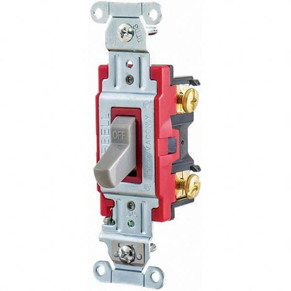 Hubbell Wiring Device-Kellems - Toggle Switches Switch Type: Heavy Duty Switch Sequence: Off-On - A1 Tooling