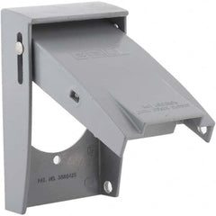 Hubbell-Raco - Weatherproof Box Covers Cover Shape: Rectangle Number of Holes in Outlet: 1 - A1 Tooling