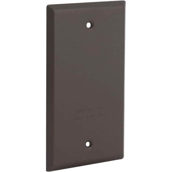 Hubbell-Raco - Weatherproof Box Covers Cover Shape: Rectangle Number of Holes in Outlet: 0 - A1 Tooling