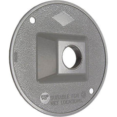 Hubbell-Raco - Weatherproof Box Covers Cover Shape: Round Number of Holes in Outlet: 1 - A1 Tooling