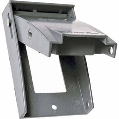 Hubbell-Raco - Weatherproof Box Covers Cover Shape: Rectangle Number of Holes in Outlet: 1 - A1 Tooling