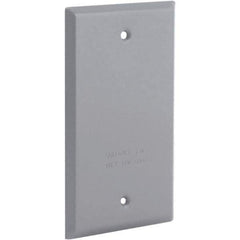 Hubbell-Raco - Weatherproof Box Covers Cover Shape: Rectangle Number of Holes in Outlet: 0 - A1 Tooling