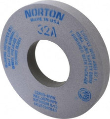 Norton - 12" Diam x 5" Hole x 1-1/2" Thick, H Hardness, 60 Grit Surface Grinding Wheel - Aluminum Oxide, Type 1, Medium Grade, 2,070 Max RPM, Vitrified Bond, No Recess - A1 Tooling