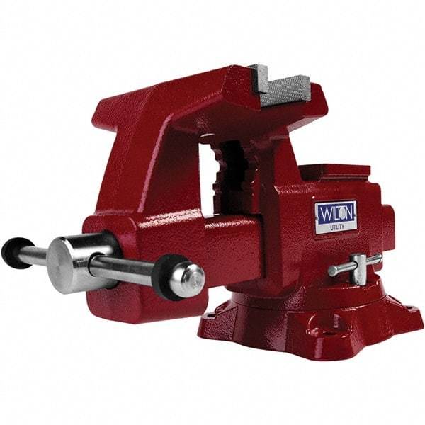 Wilton - Bench & Pipe Combination Vises Jaw Width (Inch): 6-1/2 Jaw Opening Capacity (Inch): 6 - A1 Tooling