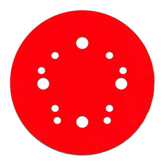 Hook & Loop Discs; Disc Diameter (Decimal Inch): 5; Grade: Ultra Fine; Grit: 220; Abrasive Material: Ceramic Blend; Disc Color: Red; Package Quantity: 4; Grit: 220; Grit: 220; Package Quantity: 4