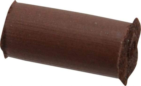 Cratex - 1/4" Max Diam x 1/2" Long, Cylinder, Rubberized Point - Fine Grade, Silicon Carbide, 1/16" Arbor Hole, Unmounted - A1 Tooling