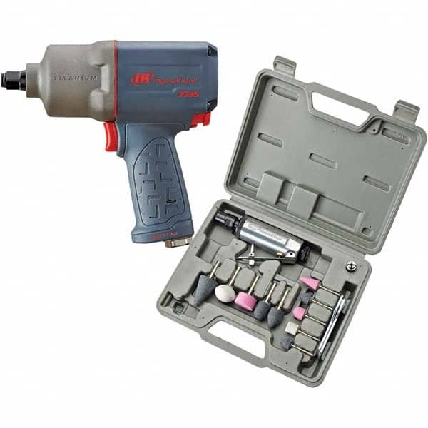 Ingersoll-Rand - Air Impact Wrenches & Ratchets Drive Size: 1/2 Handle Type: Pistol Grip - A1 Tooling