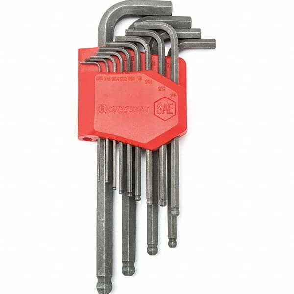 Crescent - Hex Key Sets Tool Type: Hex L-Key Set Handle Type: No Handle - A1 Tooling