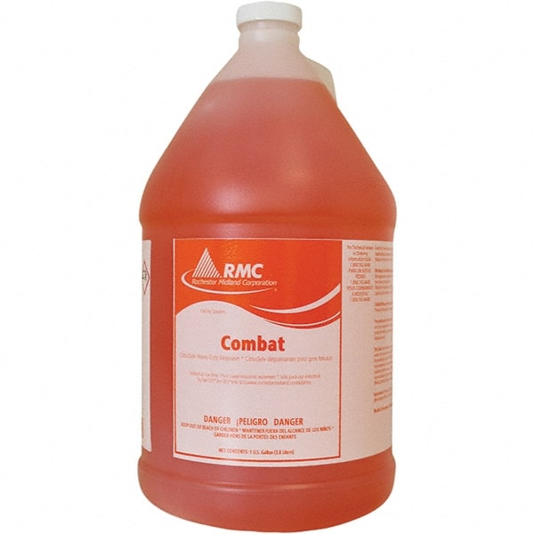 Cleaner: 1 gal Bottle Liquid, Industrial Strength Cleaner & Degreaser, Orange Scent