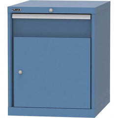 Modular Steel Storage Cabinet: 28-1/2″ Deep 440 lb Capacity, 1 Drawer