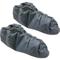 Shoe Cover: Film Laminate, Gray Elastic Closure