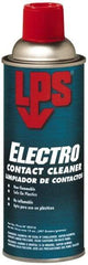 LPS - 14 Ounce Aerosol Contact Cleaner - 22 kV Dielectric Strength, Nonflammable, Plastic Safe - A1 Tooling