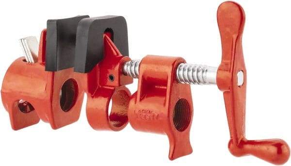 Bessey - 3/4" Pipe, 2-3/8" Throat Depth, Traditional Pipe Clamp - A1 Tooling