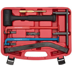 Automotive Hand Tools & Sets; For Use With: Ford; GM & Chrysler Fuel Tanks; Includes: Punch; Soft Faced Hammer; Fuel Line Disconnects; Sturdy Blow Mold Storage Case; Color: Red; Blue; Black; Multi Colored; Contents: Punch; Soft Faced Hammer; Fuel Line Dis