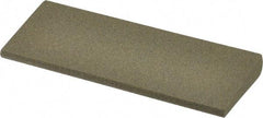 Norton - 4-1/2" Long x 1-3/4" Diam x 1/2" Thick, Aluminum Oxide Sharpening Stone - Round, Coarse Grade - A1 Tooling