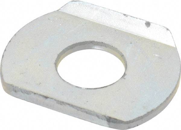 De-Sta-Co - Zinc Plated, Carbon Steel, Flanged Washer for 5/16" Diam Clamp Spindle - 5/16-18 Thread, 0.33" Hole Diam, 0.88" Overall Diam, 0.59" Between Flanges - A1 Tooling