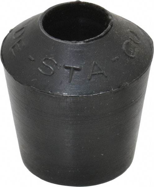 De-Sta-Co - 0.81" Max Diam, 3/8-16 Thread, Polyurethane, Screw On, Flat Tip, Clamp Spindle Assembly Replacement Cap - For 3/8" Diam Standard Spindle, 0.88" OAL, 0.63" Surface Diam, 0.63" Hole Depth - A1 Tooling