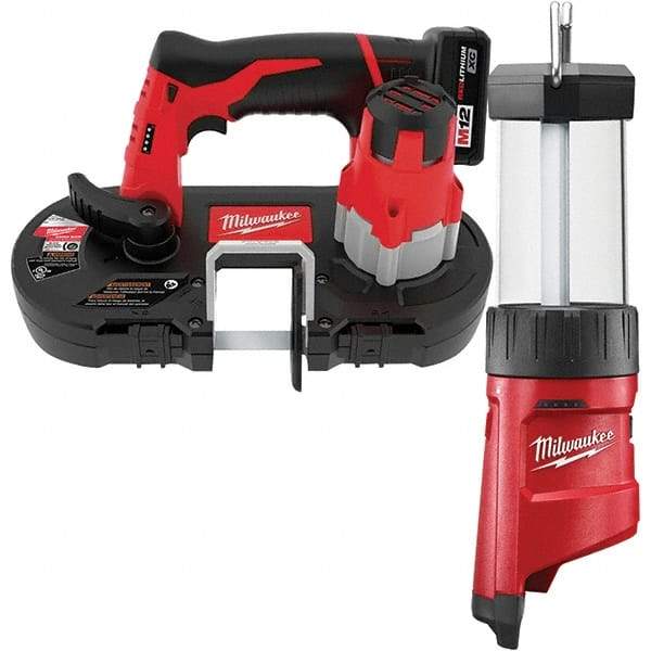 Milwaukee Tool - Cordless Portable Bandsaws Voltage: 12 Battery Chemistry: Lithium-Ion - A1 Tooling