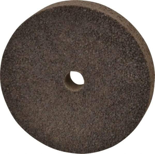 Norton - 3" Diam x 3/8" Hole x 1/2" Thick, R Hardness, 24 Grit Surface Grinding Wheel - Aluminum Oxide, Type 1, Very Coarse Grade, 12,100 Max RPM, Resinoid Bond, No Recess - A1 Tooling