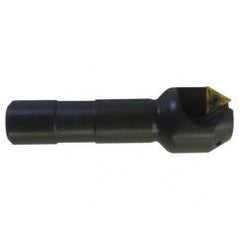 60° Point- 0.212" Min- 0.5" SH- Indexable Countersink & Chamfering Tool - A1 Tooling
