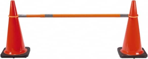 PRO-SAFE - 2" High Polypropylene Cone Bar - 3 Lb, Orange - A1 Tooling