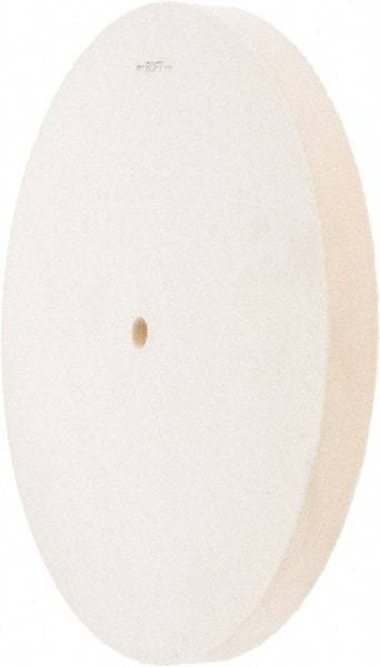 Value Collection - 10" Diam x 3/4" Thick Unmounted Buffing Wheel - 1 Ply, Polishing Wheel, 1/2" Arbor Hole, Soft Density - A1 Tooling