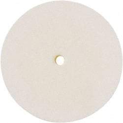 Value Collection - 10" Diam x 1" Thick Unmounted Buffing Wheel - 1 Ply, Polishing Wheel, 1/2" Arbor Hole, Soft Density - A1 Tooling