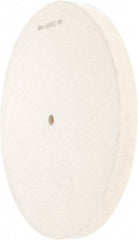 Value Collection - 10" Diam x 3/4" Thick Unmounted Buffing Wheel - 1 Ply, Polishing Wheel, 1/2" Arbor Hole, Hard Density - A1 Tooling