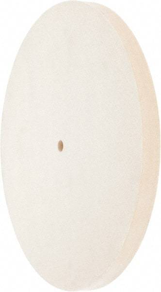 Value Collection - 12" Diam x 3/4" Thick Unmounted Buffing Wheel - 1 Ply, Polishing Wheel, 1/2" Arbor Hole, Medium Density - A1 Tooling