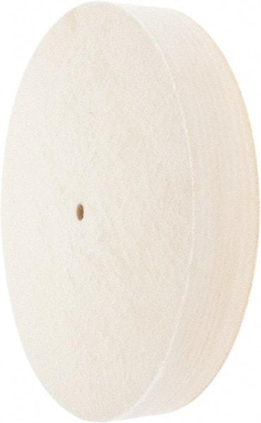 Value Collection - 12" Diam x 2" Thick Unmounted Buffing Wheel - 1 Ply, Polishing Wheel, 1/2" Arbor Hole, Soft Density - A1 Tooling