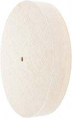 Value Collection - 12" Diam x 2" Thick Unmounted Buffing Wheel - 1 Ply, Polishing Wheel, 1/2" Arbor Hole, Soft Density - A1 Tooling