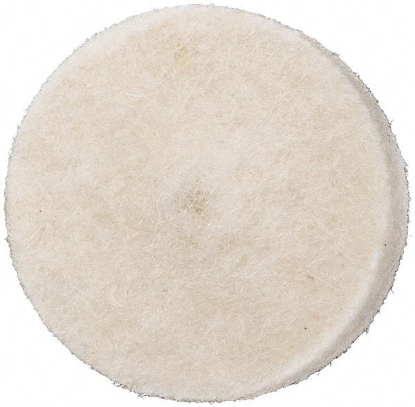 Value Collection - 1/2" Diam x 1/8" Thick Unmounted Buffing Wheel - 1 Ply, Polishing Wheel, 1/8" Arbor Hole, Medium Density - A1 Tooling