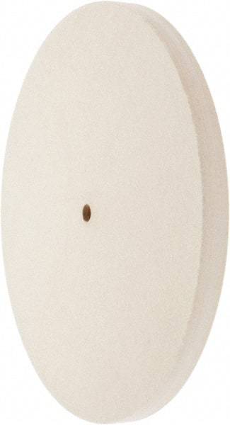 Value Collection - 12" Diam x 3/4" Thick Unmounted Buffing Wheel - 1 Ply, Polishing Wheel, 1/2" Arbor Hole, Hard Density - A1 Tooling