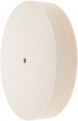 Value Collection - 10" Diam x 2" Thick Unmounted Buffing Wheel - 1 Ply, Polishing Wheel, 1/2" Arbor Hole, Soft Density - A1 Tooling