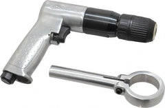 Ingersoll-Rand - 1/2" Reversible Keyless Chuck - Pistol Grip Handle, 500 RPM, 4 CFM, 0.5 hp, 90 psi - A1 Tooling